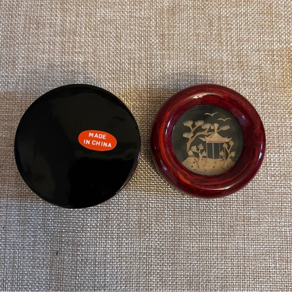 Vintage Asian Trinket Box